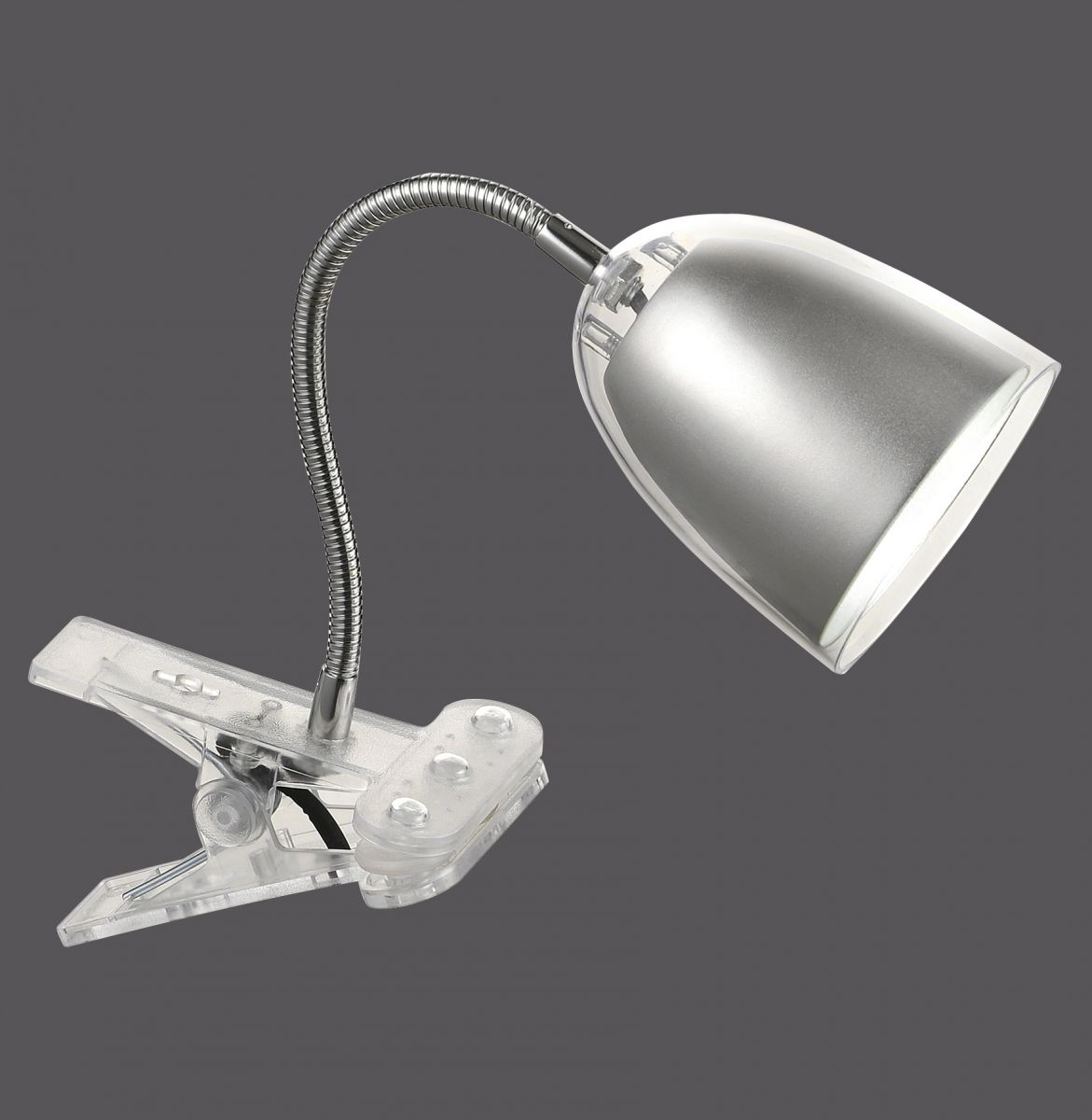 LED Klemmleuchte Lulin 13601-55 stahl LED Klemmleuchte Lulin 13601-55 stahl