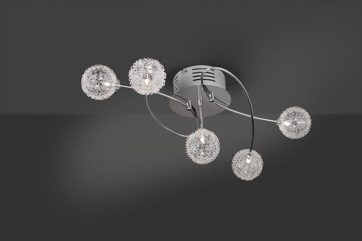 Deckenleuchte innen Bubblz 50183-17 chrom