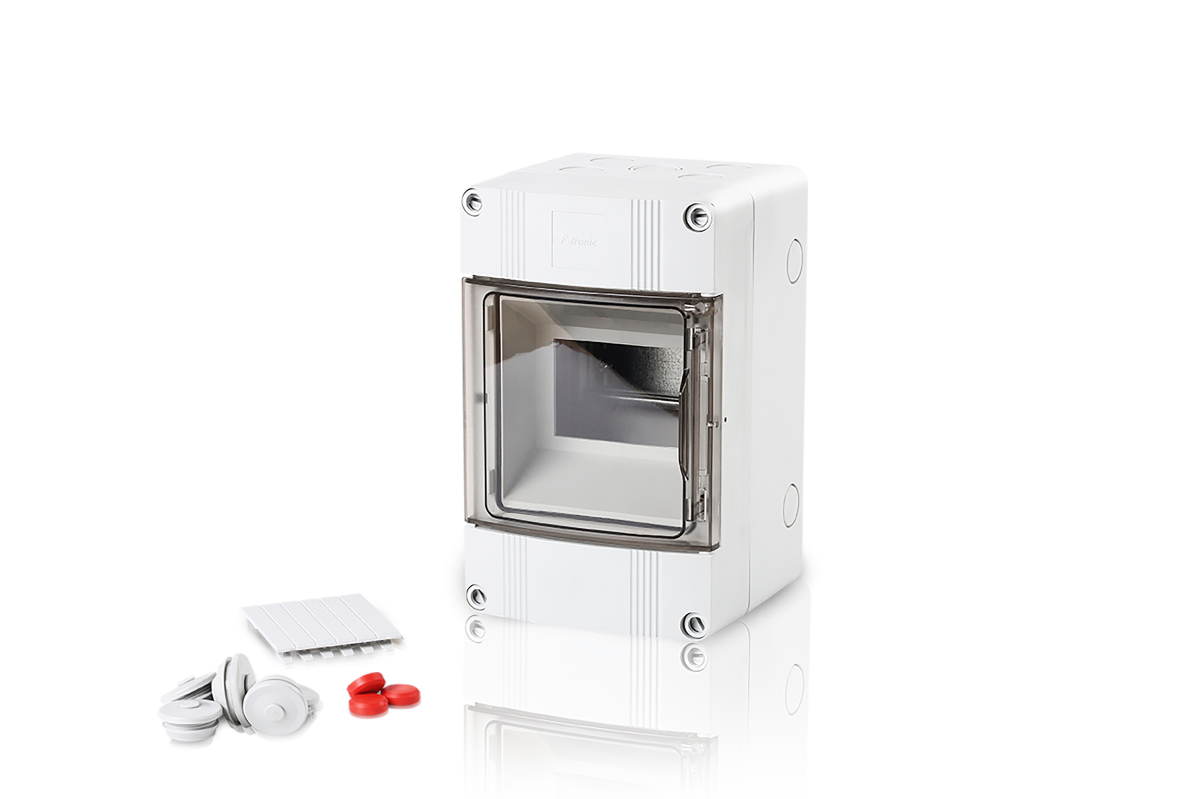 AP Kleinverteiler IP65 1-reihig 1x4 Module APV4 AP Kleinverteiler IP65 1-reihig 1x4 Module APV4