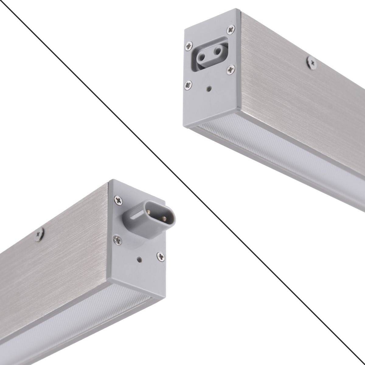 Pendelleuchte Snake 8231-95 aluminium