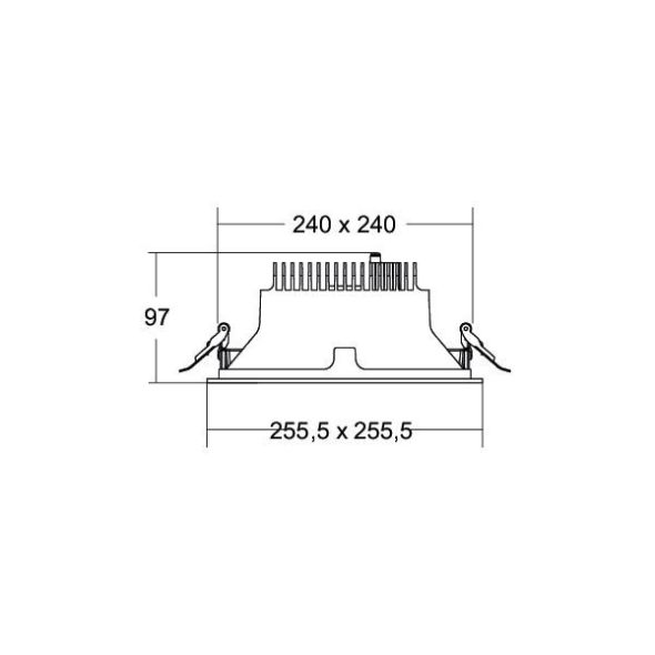 LED-Einbaudownlight 230V 40645165DA LED-Einbaudownlight 230V 40645165DA