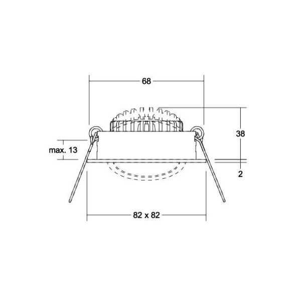 LED-Einbaustrahler 230V 39365183 LED-Einbaustrahler 230V 39365183