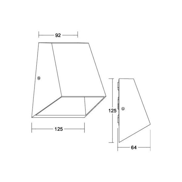 LED-Wandanbauleuchte 65021103 LED-Wandanbauleuchte 65021103