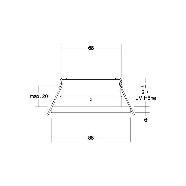 Einbaumodul rund 37005420