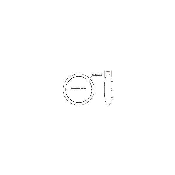 LED-Deckenleuchte IP65 32034073