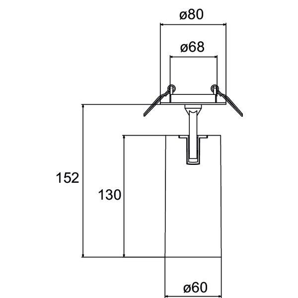 LED-Halbeinbau-Strahler 88792163DA