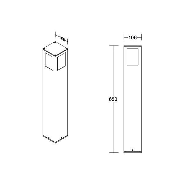 LED-Pollerleuchte 65192103