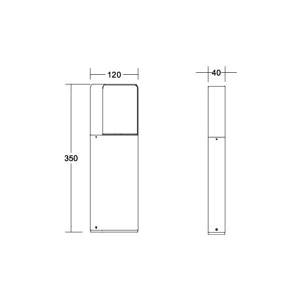 LED-Pollerleuchte 65221103