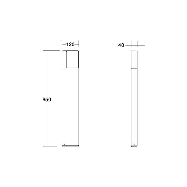 LED-Pollerleuchte 65222103