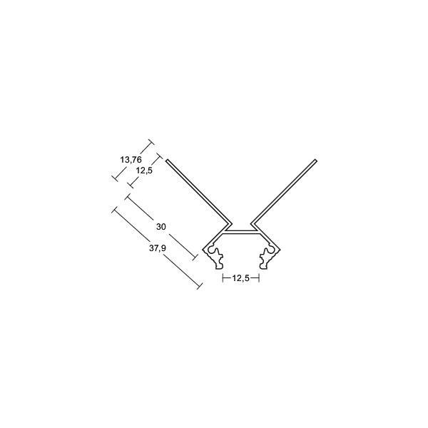 LED-Trockeneinbauprofil 53774260