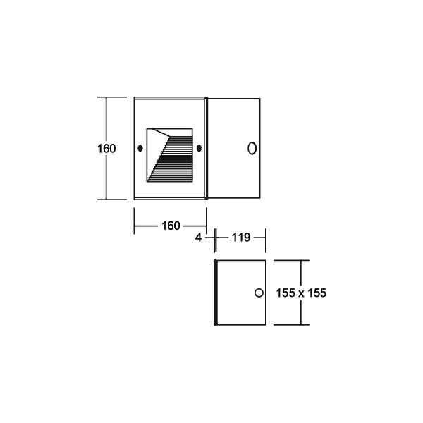 LED-Wandeinbauleuchte 60208183