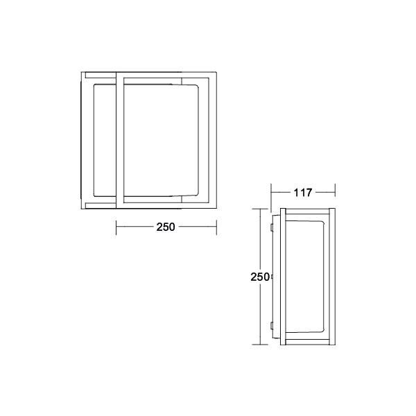 LED-Wandleuchte 65161103