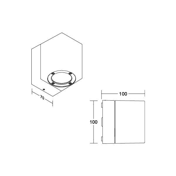 LED-Wandleuchte 65231103