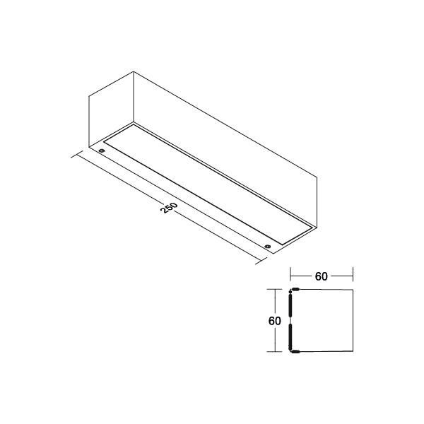 LED-Wandleuchte 65253103