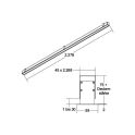 LED-Einbauprofil BIRO40 77014083