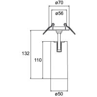 LED-Halbeinbau-Strahler 88786174DA