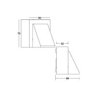 LED-Wandanbauleuchte 65011103