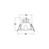 LED-Einbaudownlight 230V 41611164