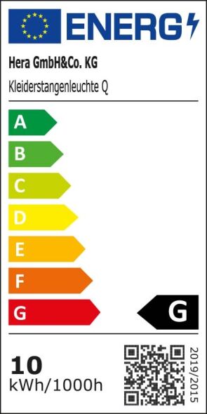 LED-Kleiderstangenleuchte 20203021201 LED-Kleiderstangenleuchte 20203021201