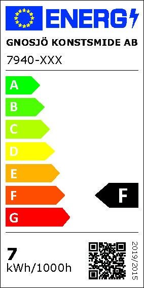 LED-Wandleuchte anth/alu 7940-370