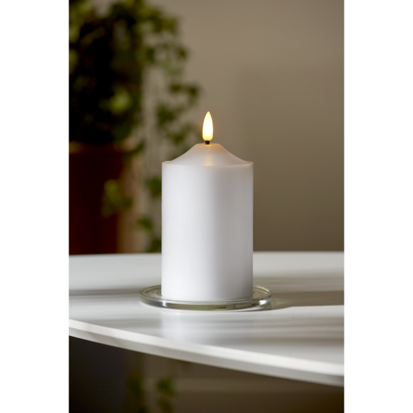 LED-Echtwachskerze Flamme 064-08 15cm LED-Echtwachskerze Flamme 064-08 15cm