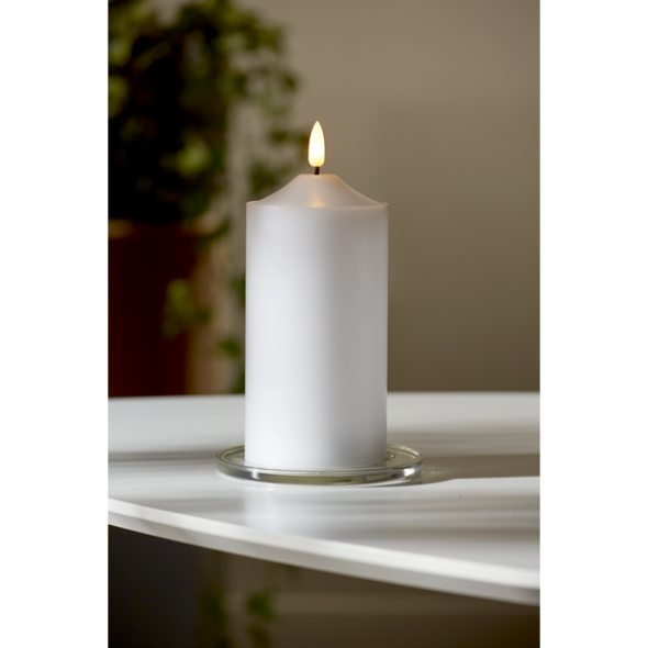 LED-Echtwachskerze Flamme 064-09 17cm LED-Echtwachskerze Flamme 064-09 17cm