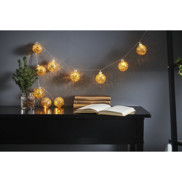 LED-Minilichterkette Glitter 729-18 LED-Minilichterkette Glitter 729-18