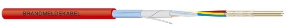 Brandmeldekabel rot BMK JEHStH E30-90 12x2x0,8mm² Schnittlänge Brandmeldekabel rot BMK JEHStH E30-90 12x2x0,8mm² Schnittlänge