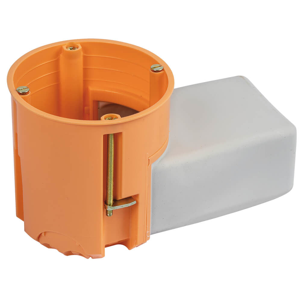 Hohlraum-Elektronikdose halogenfrei Durchm. 68 mm H 75 L 55 Hohlraum-Elektronikdose halogenfrei Durchm. 68 mm H 75 L 55