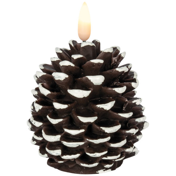 LED-Echtwachskerze FLAMME CONE 1 warmweiße LED LED-Echtwachskerze FLAMME CONE 1 warmweiße LED