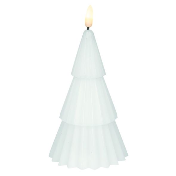 LED-Echtwachskerze FLAMME GRANNY 1 warmweiße flackernde LED H 190, Ø 100 LED-Echtwachskerze FLAMME GRANNY 1 warmweiße flackernde LED H 190, Ø 100