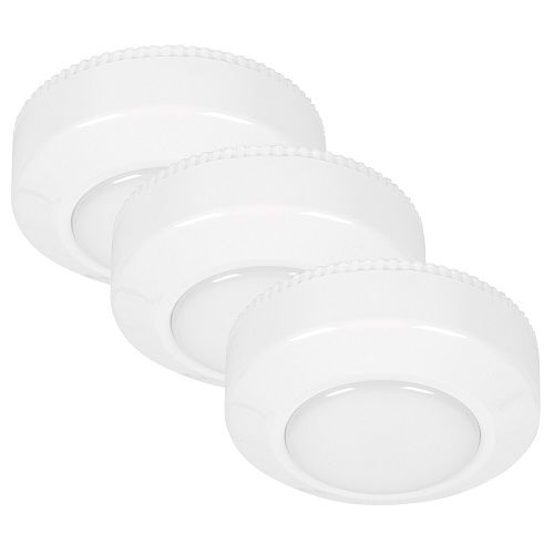 LED-Nachtlicht 3er-Set 3 LEDs/0,55W batteriebetrieben