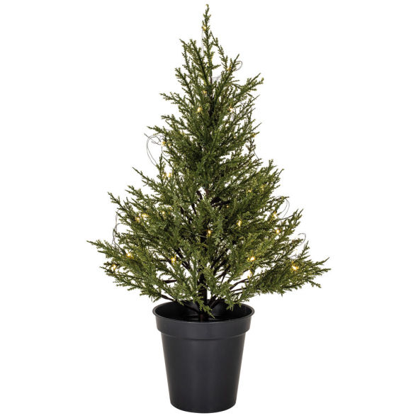 Weihnachtsbäumchen TUJA 40 warmweiße LEDs Weihnachtsbäumchen TUJA 40 warmweiße LEDs