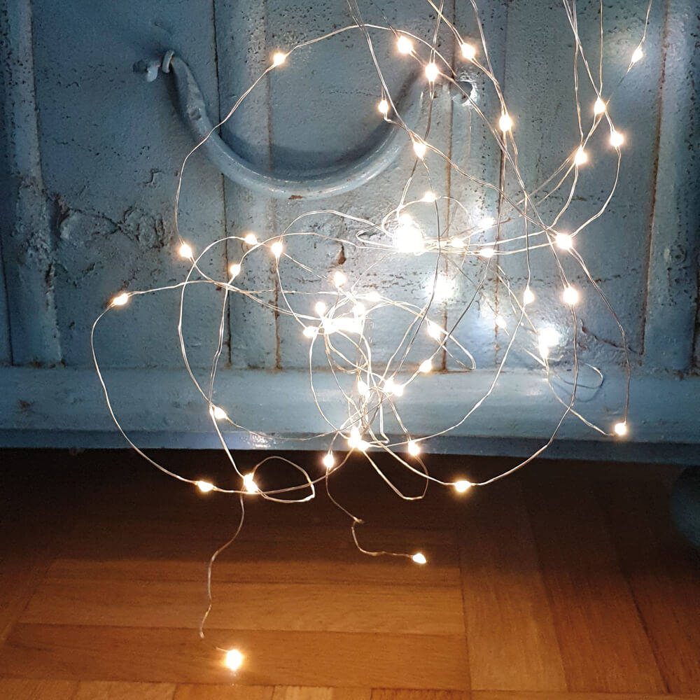 LED-Drahtbüschel 160warmweiße LEDs