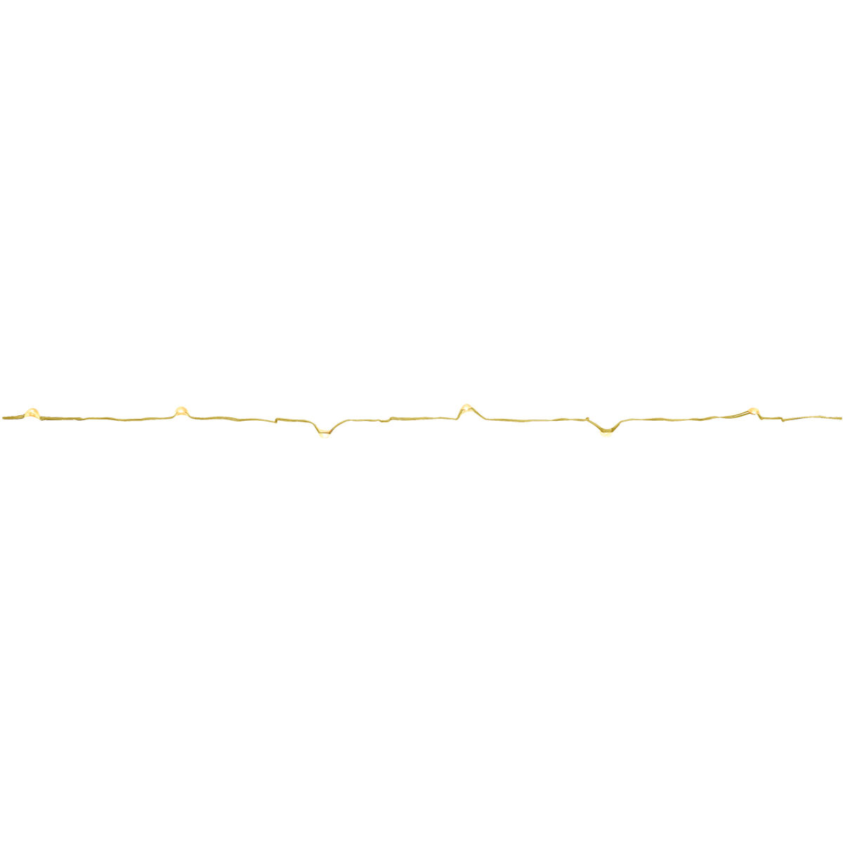 Minilichterkette superwarmweiße 20 LEDs L095m gold