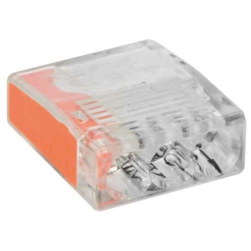 Steckklemme 3 x 0,5mm² - 2,5mm² transparent Steckklemme 3 x 0,5mm² - 2,5mm² transparent