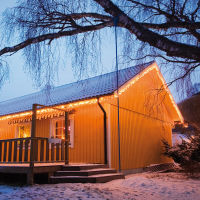 LICHTSYSTEM 1000 LED-Clusterlightkette 768 superwarmweiße LEDs