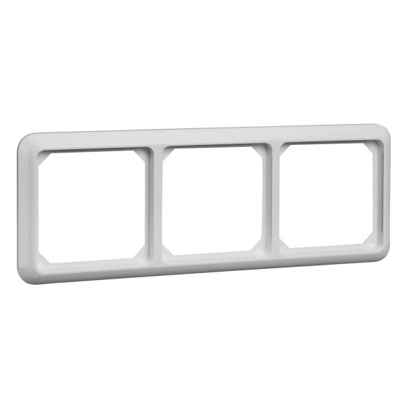 Rahmen 3-fach reinweiss 224304