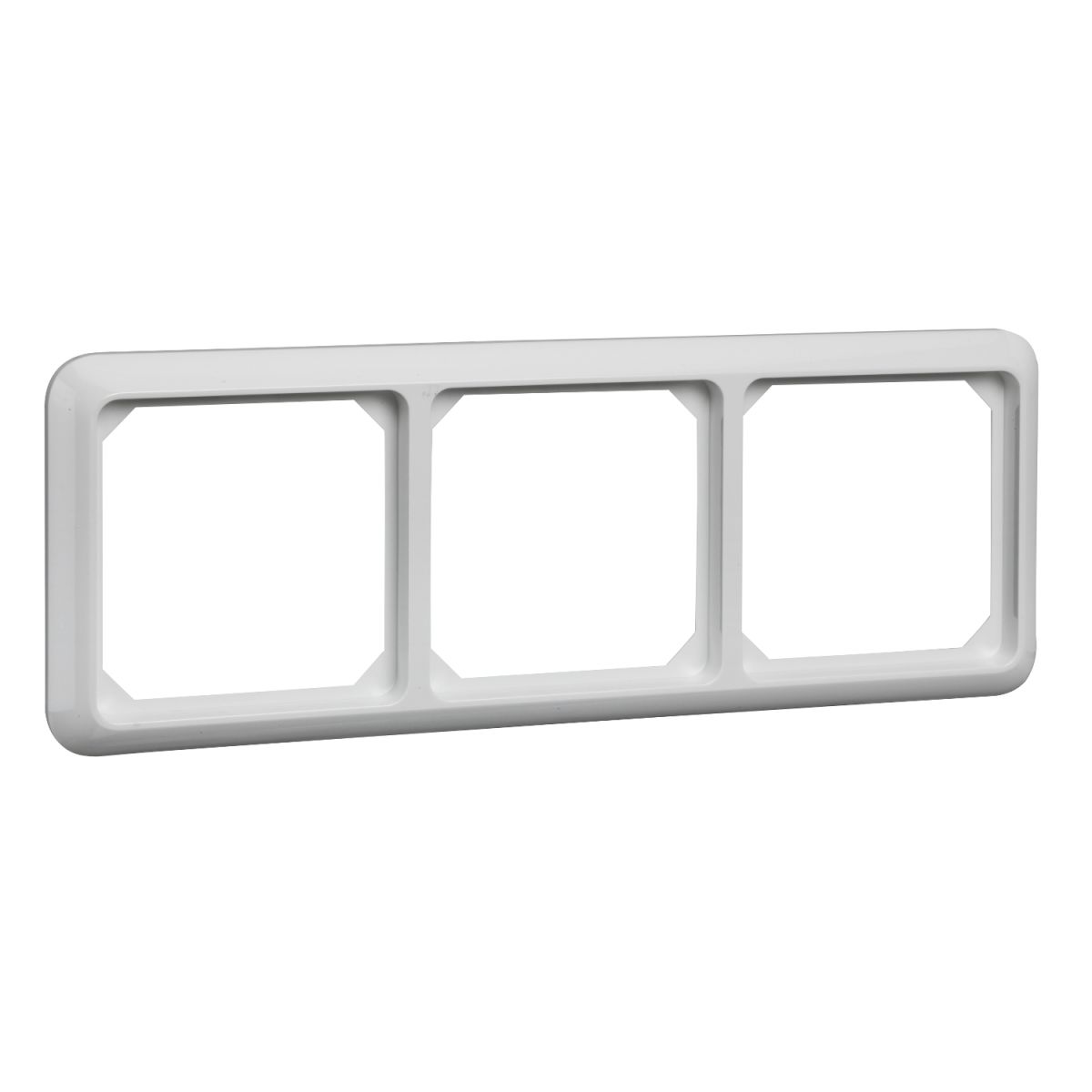 Rahmen 3-fach reinweiss 224304