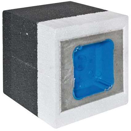 TIE-Systeme mit Abzweigdose 104x104mmfür 10-14cm Dämmung EPS14116 TIE-Systeme mit Abzweigdose 104x104mmfür 10-14cm Dämmung EPS14116