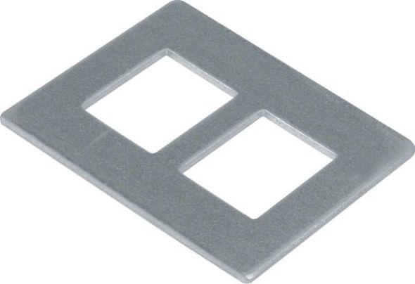 Montageplatte f. 2x RJ45 GTVDM012 Montageplatte f. 2x RJ45 GTVDM012