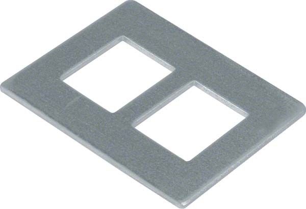 Montageplatte f. 2x RJ45 GTVDM012 Montageplatte f. 2x RJ45 GTVDM012