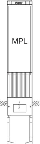 Verteilersäule ZAL202P Verteilersäule ZAL202P