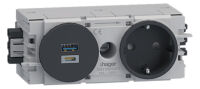 Steckdose 1-fach GS16009011 mit USB-Charger A+C 15Watt
