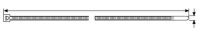 Kabelbinder T18R 2,5x100mm blau