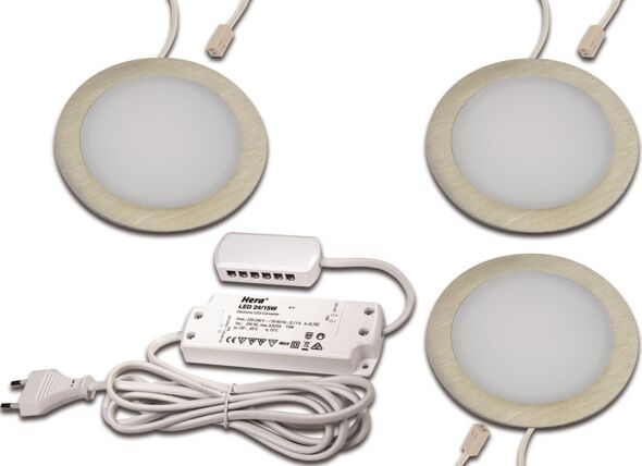 LED Einbauleuchte 3er-Set 3er Set #61060530002 LED Einbauleuchte 3er-Set 3er Set #61060530002