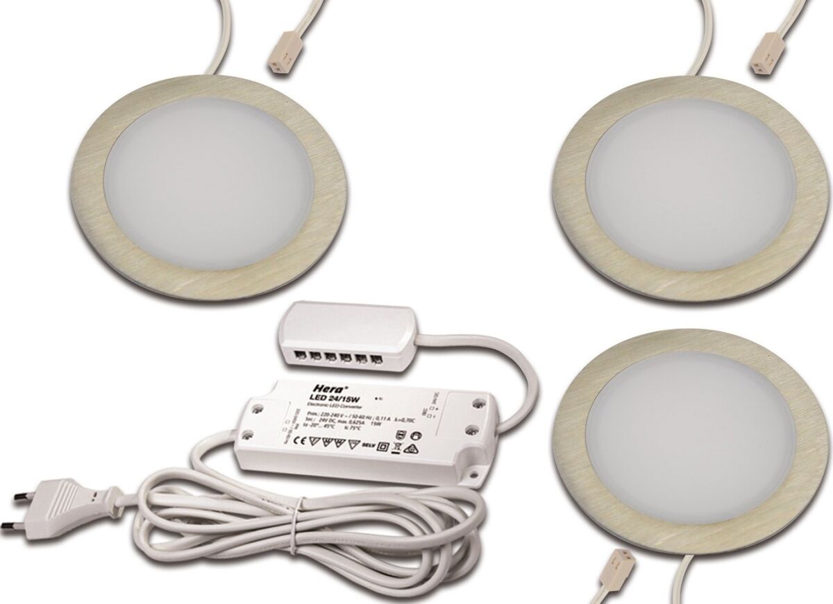 LED Einbauleuchte 3er-Set 3er Set #61060530002 LED Einbauleuchte 3er-Set 3er Set #61060530002