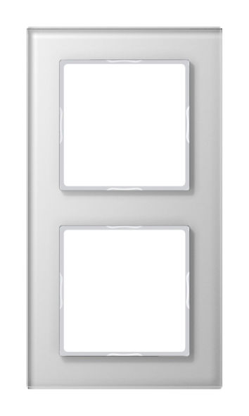Glasrahmen 2-fach AC 582 GL WW alpinweiß Glasrahmen 2-fach AC 582 GL WW alpinweiß