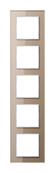 Glasrahmen 5-fach AC 585 GL CH champagner Glasrahmen 5-fach AC 585 GL CH champagner