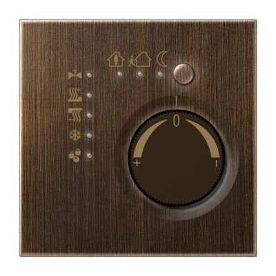 KNX Stetigregler ME 2178 TS AT messing antik KNX Stetigregler ME 2178 TS AT messing antik